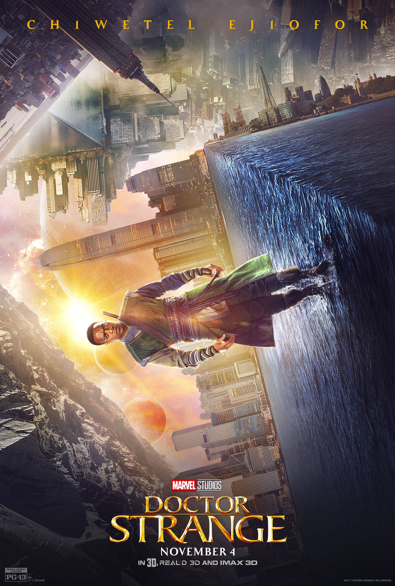 Illustration for article titled These Six New Doctor Strange Posters Will Have You Head Over Heels (or Vice Versa)